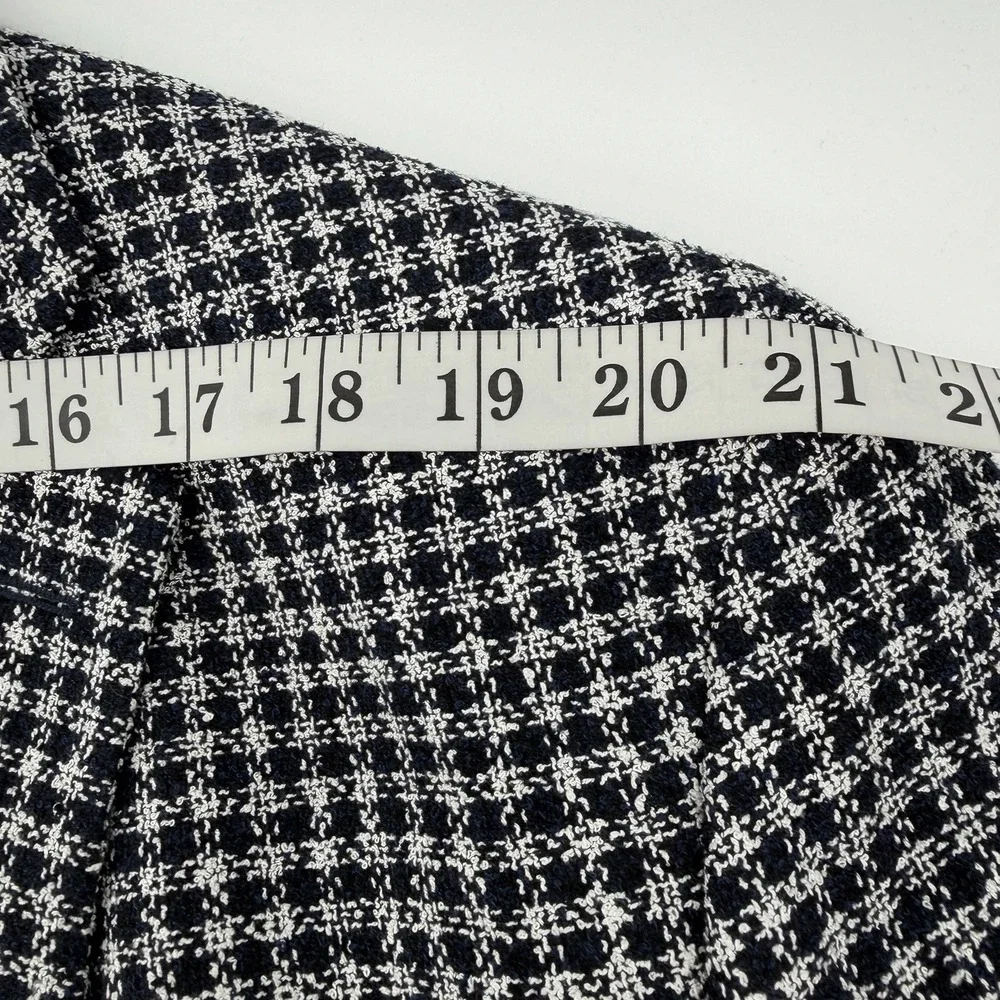 Stafford Mens‎ Classic Fit Navy Check seasonal Sport Coat Blazer Jacket 52R